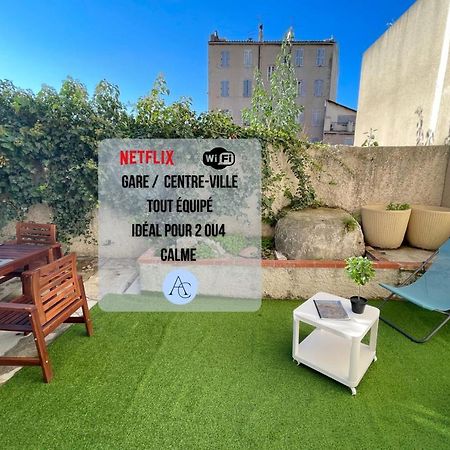 Apartamento Le Grand Bleu Terrasseclimwifinetflix Proche Gare-Centre Marsella Exterior foto