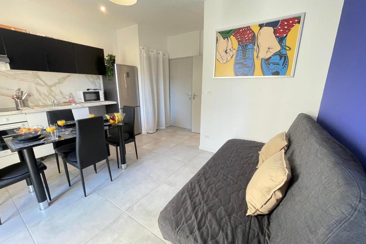 Apartamento Le Grand Bleu Terrasseclimwifinetflix Proche Gare-Centre Marsella Exterior foto