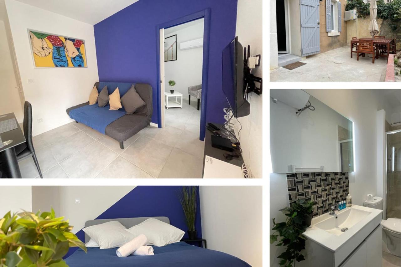 Apartamento Le Grand Bleu Terrasseclimwifinetflix Proche Gare-Centre Marsella Exterior foto